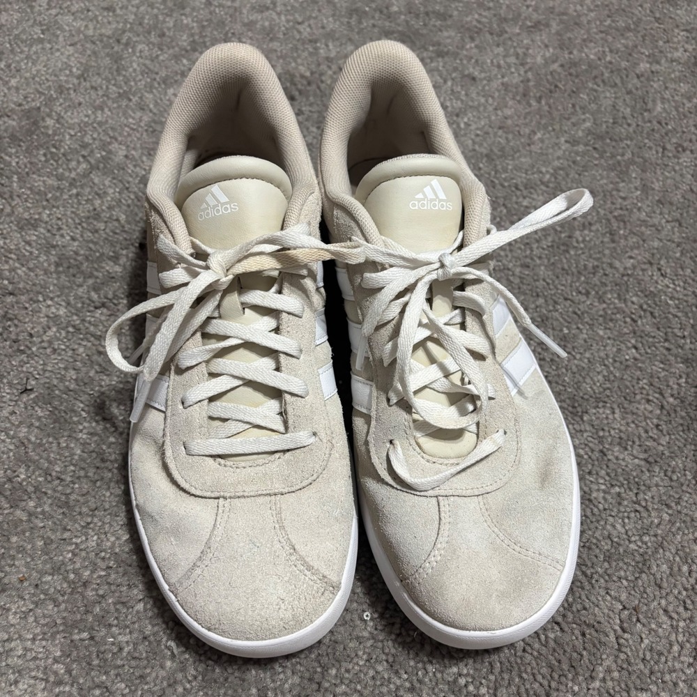 Adidas Sneakers Casual Suede Low Top Comfort Walking Shoes Size 7